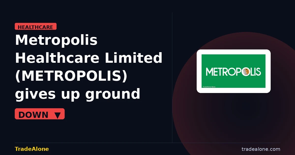 Metropolis Healthcare Limited NSE METROPOLIS gives up ground after breakout