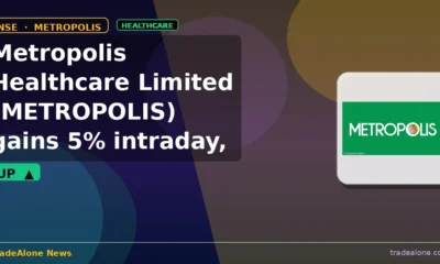 Metropolis Healthcare Limited METROPOLIS gains 5% intraday