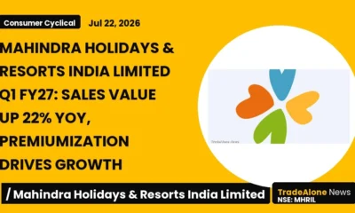 Mahindra Holidays & Resorts India Limited MHRIL Q1 FY27 Results