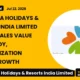 Mahindra Holidays & Resorts India Limited MHRIL Q1 FY27 Results