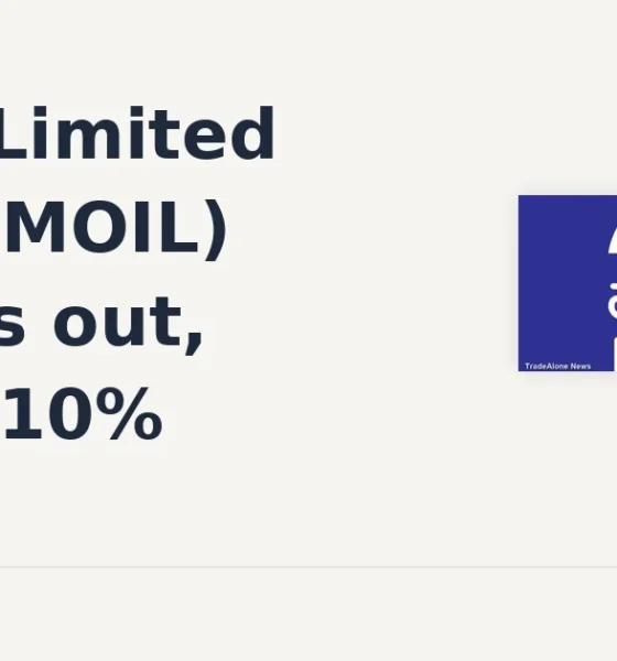 MOIL Limited NSE: MOIL breaks out