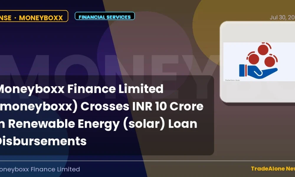 Moneyboxx Finance Limited Moneyboxx Renewable Energy Solar Loan Milestone July 2026