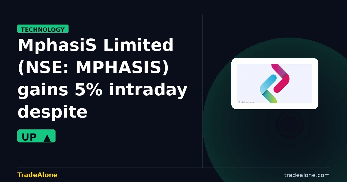 MphasiS Limited NSE: MPHASIS intraday gain