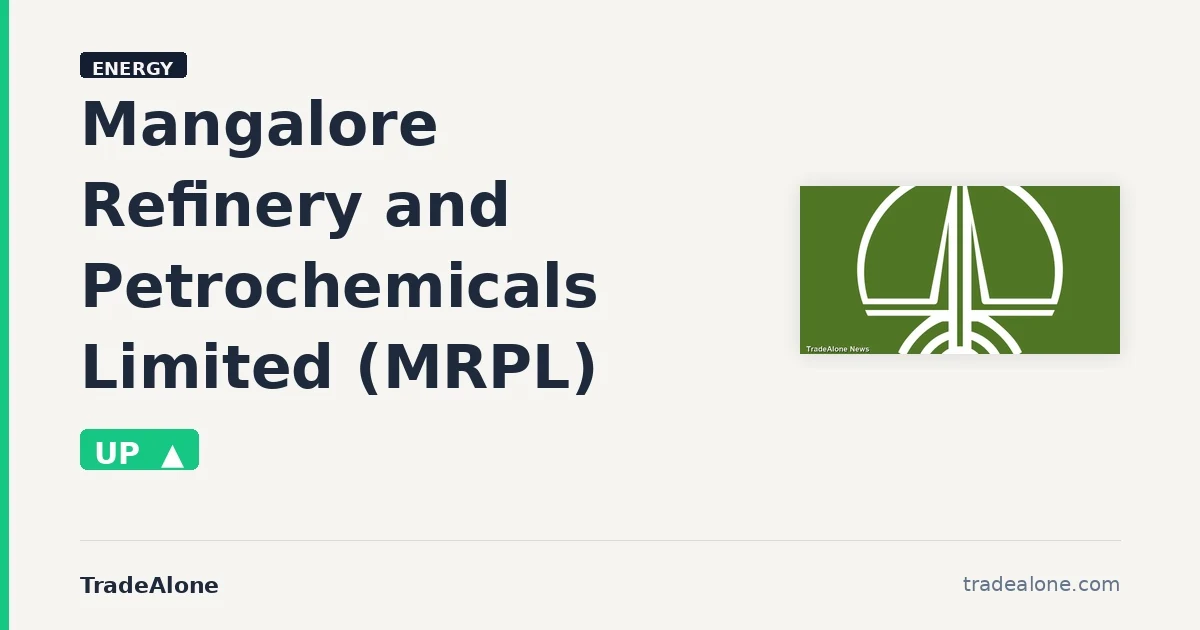 Mangalore Refinery and Petrochemicals Limited MRPL gains