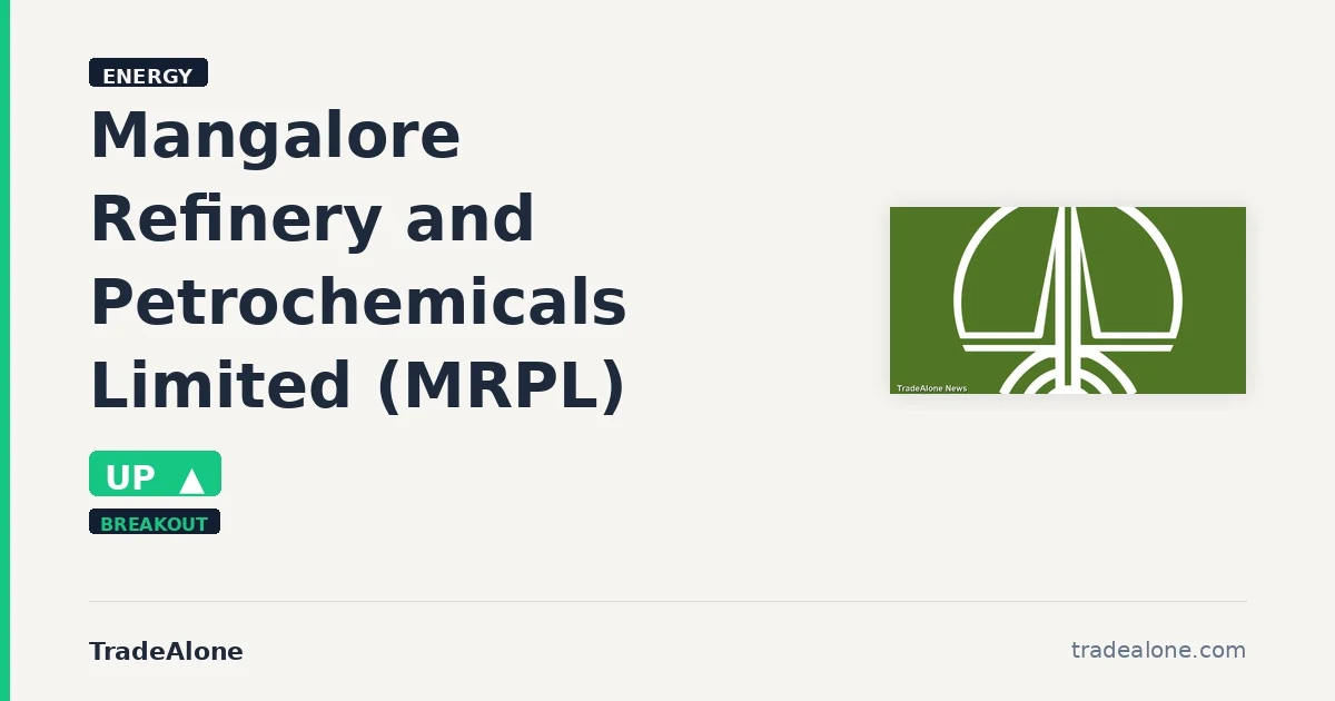 Mangalore Refinery and Petrochemicals Limited MRPL gains