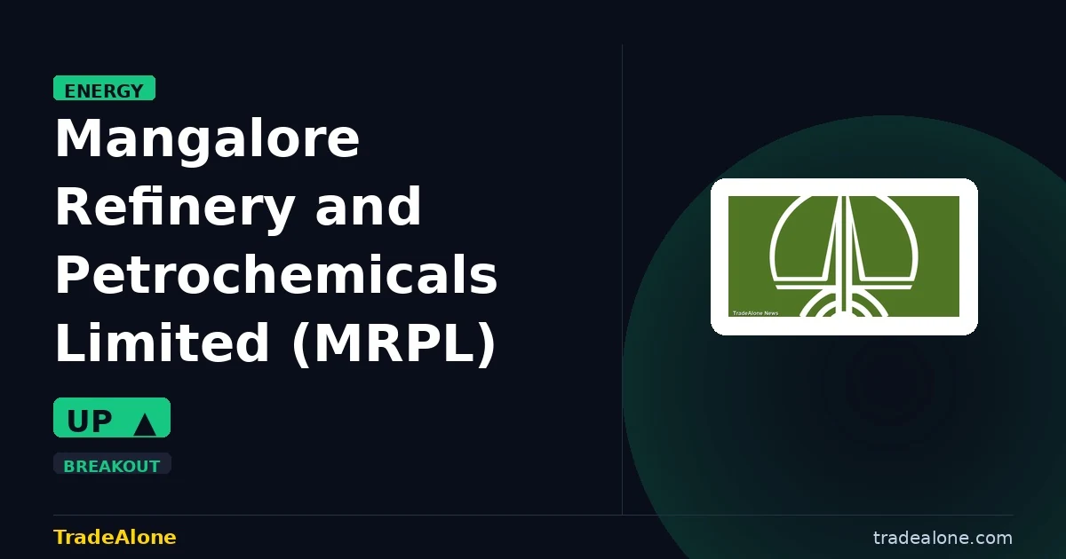 Mangalore Refinery and Petrochemicals Limited MRPL gains