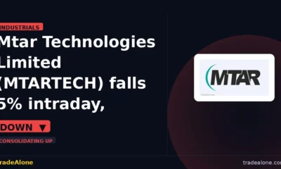 Mtar Technologies Limited MTARTECH consolidating up