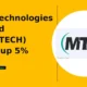 Mtar Technologies Limited MTARTECH edges up 5% intraday