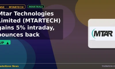 Mtar Technologies Limited MTARTECH gains 5% intraday