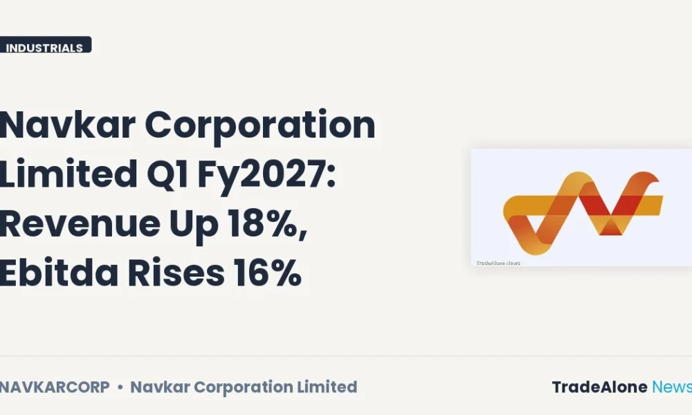 Navkar Corporation Limited Navkarcorp Q1 Fy2027 Results