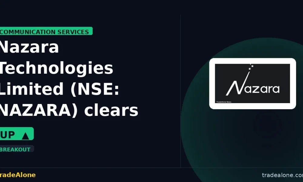 Nazara Technologies Limited NSE: NAZARA clears resistance