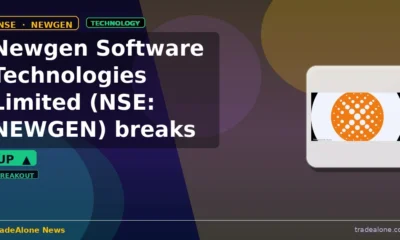 Newgen Software Technologies Limited NSE NEWGEN breakout