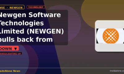 Newgen Software Technologies Limited NEWGEN pulls back from breakout highs
