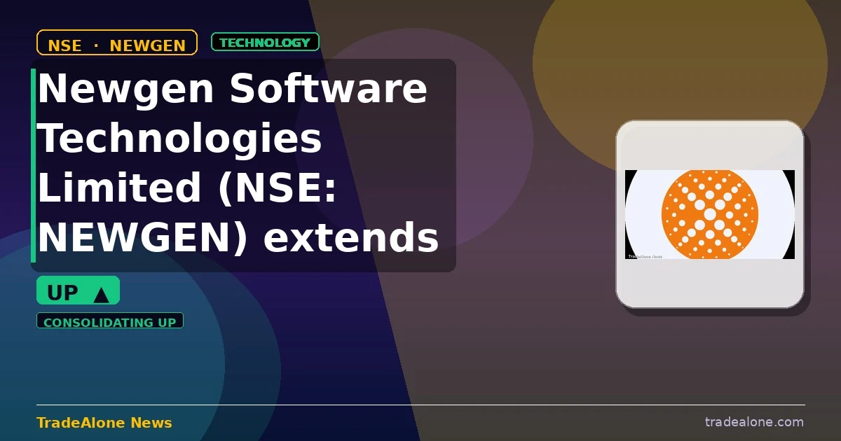 Newgen Software Technologies Limited NSE: NEWGEN extends gains