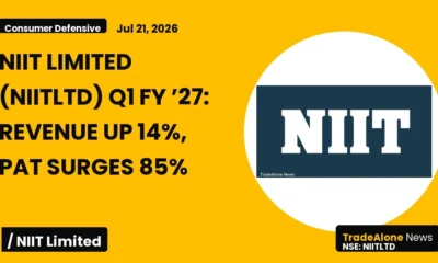 Niit Limited Niitltd Q1 FY27 Results