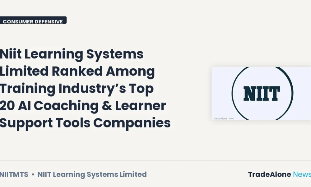 Niit Learning Systems Limited Niitmts 2026 AI Coaching Tools