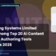 Niit Learning Systems Limited Niitmts Top 20 AI Tools 2026