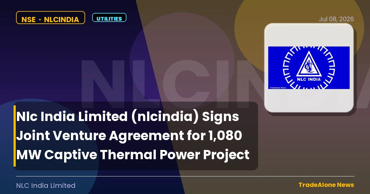 Nlc India Limited Nlcindia Joint Venture Q2 FY27