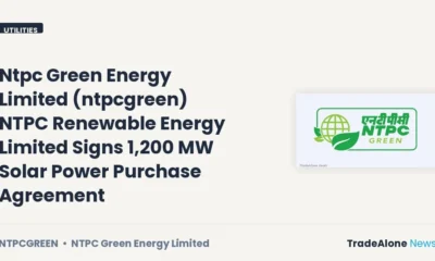 Ntpc Green Energy Limited Ntpcgreen 1200 MW Solar PPA