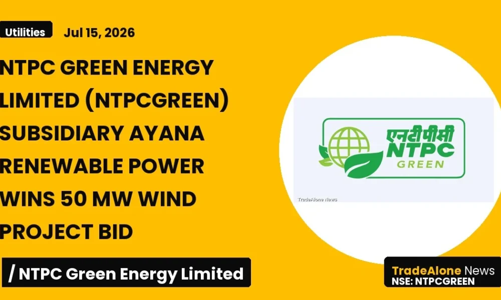 Ntpc Green Energy Limited Ntpcgreen Q2 FY27 Wind Project Bid