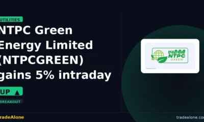 NTPC Green Energy Limited NTPCGREEN gains 5%