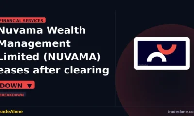 Nuvama Wealth Management Limited NUVAMA profit-taking after breakout