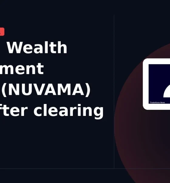 Nuvama Wealth Management Limited NUVAMA profit-taking after breakout