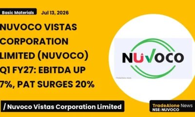 Nuvoco Vistas Corporation Limited Nuvoco Q1 FY27 Results
