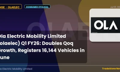 Ola Electric Mobility Limited Olaelec Q1 FY26 Results
