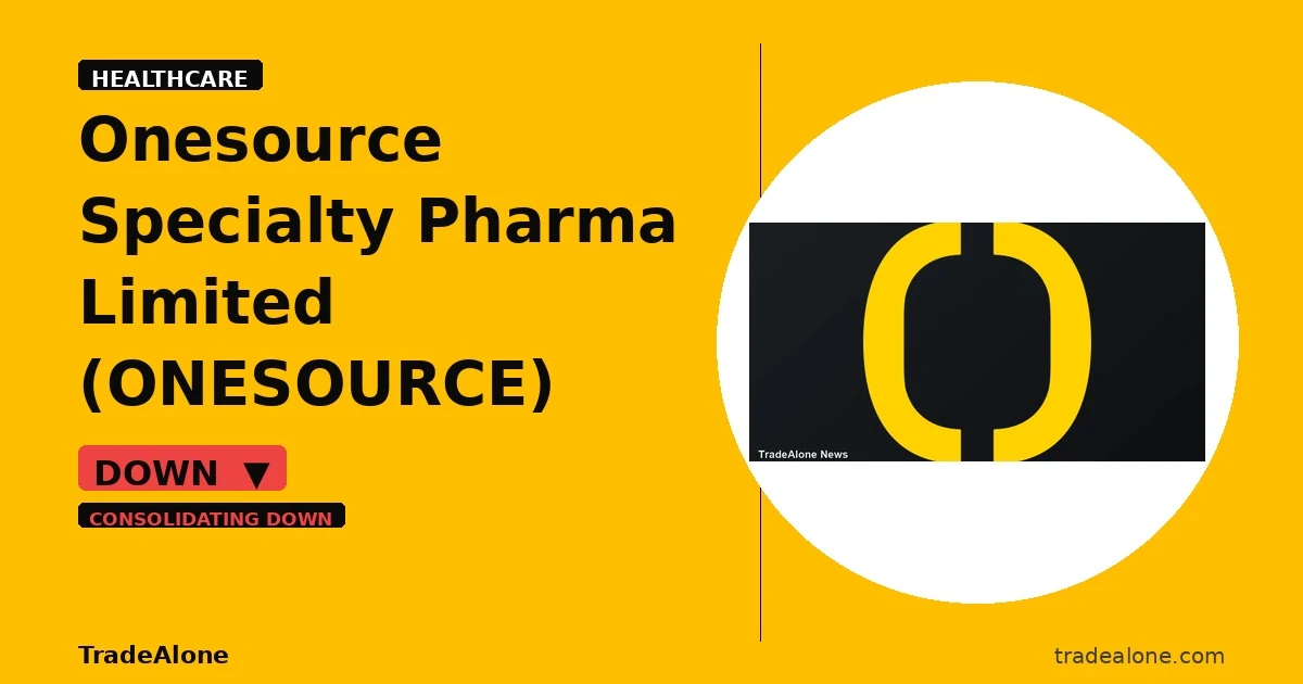 Onesource Specialty Pharma Limited ONESOURCE breakdown
