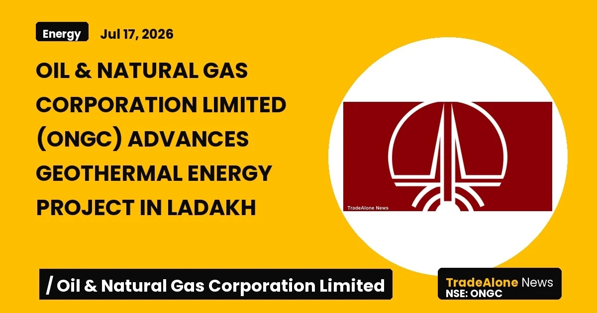 Oil & Natural Gas Corporation Limited ONGC Geothermal Project June 2026