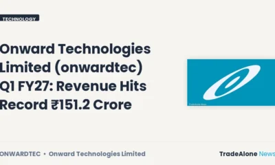 Onward Technologies Limited Onwardtec Q1 FY27 Results