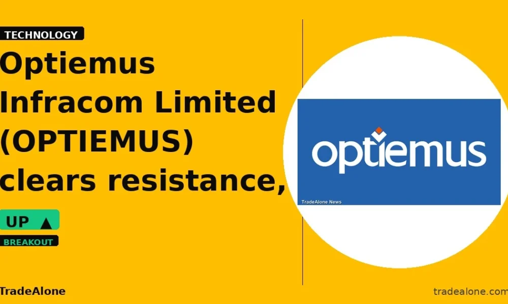 Optiemus Infracom Limited OPTIEMUS clears resistance
