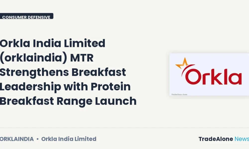Orkla India Limited Orklaindia Q3 FY26 Protein Breakfast Launch