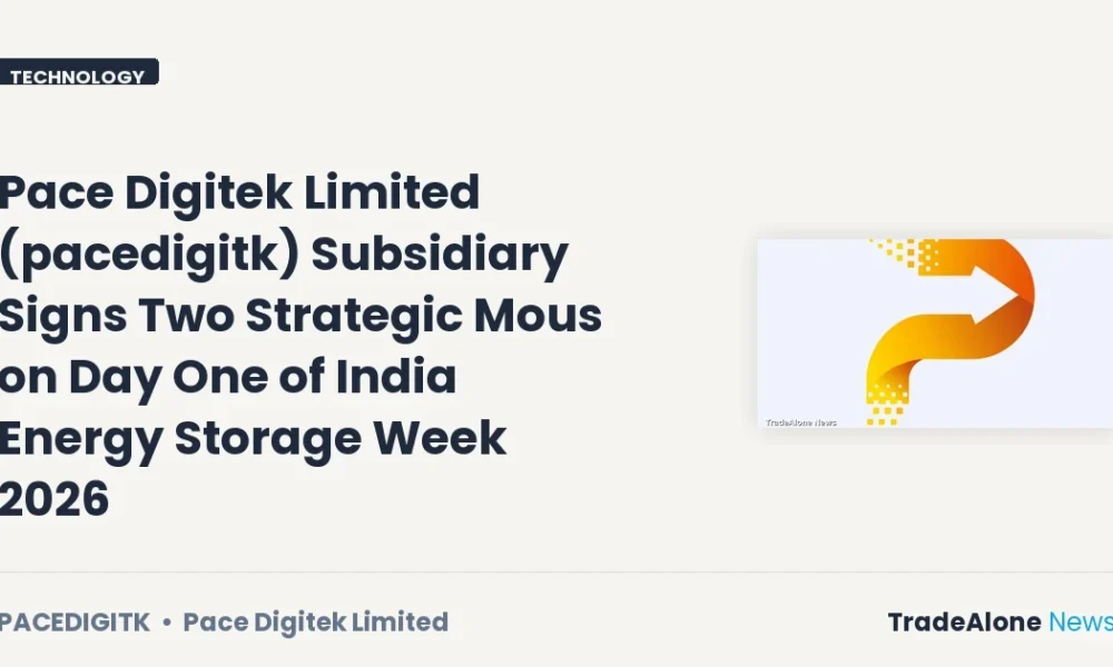 Pace Digitek Limited Pacedigitk India Energy Storage Week 2026
