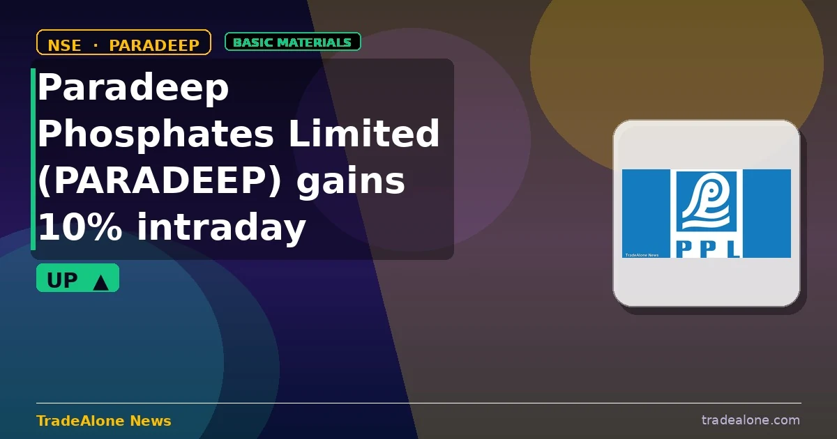 Paradeep Phosphates Limited PARADEEP Q1 FY27 results