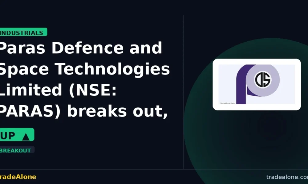 Paras Defence and Space Technologies Limited PARAS breaks out