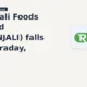 Patanjali Foods Limited PATANJALI breaks below support