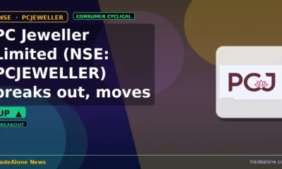 PC Jeweller Limited NSE: PCJEWELLER breakout