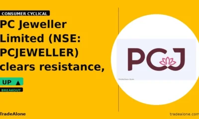 PC Jeweller Limited NSE: PCJEWELLER clears resistance