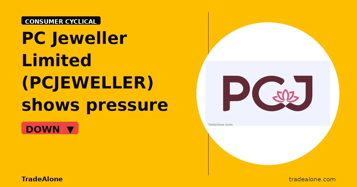 PC Jeweller Limited PCJEWELLER pulls back from breakout highs