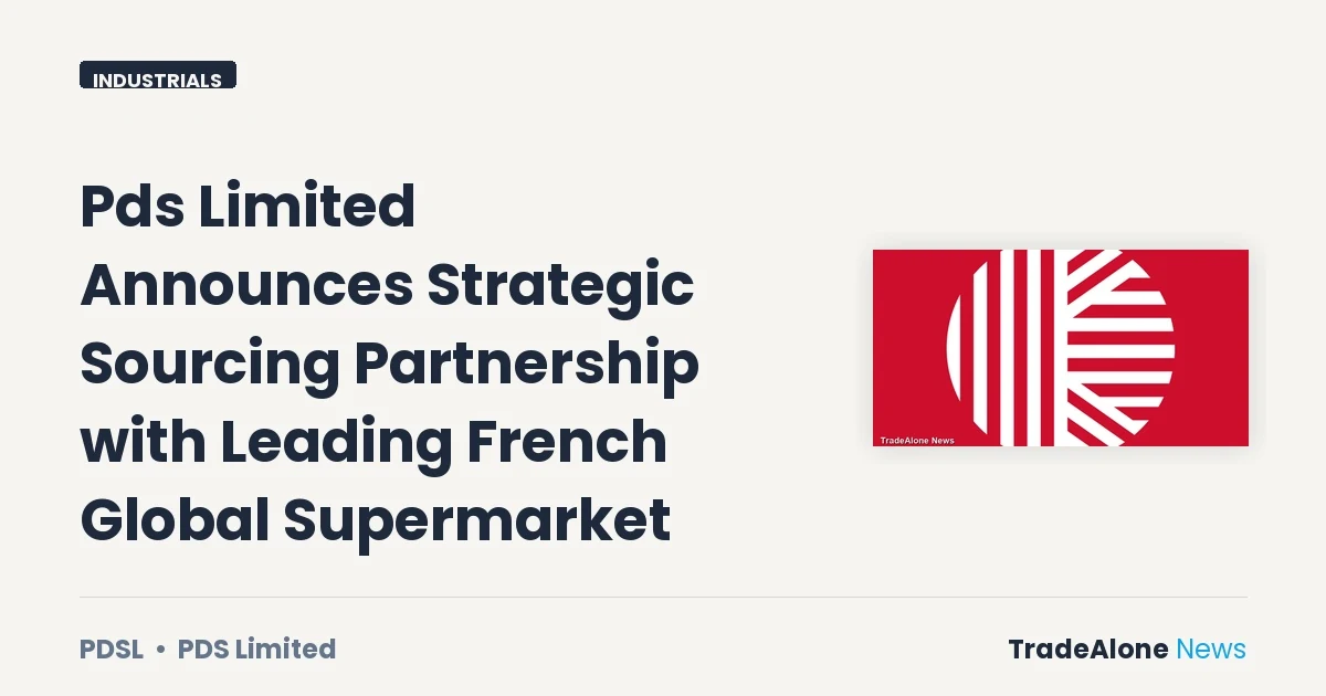 Pds Limited PDSL Q3 FY26 Strategic Partnership