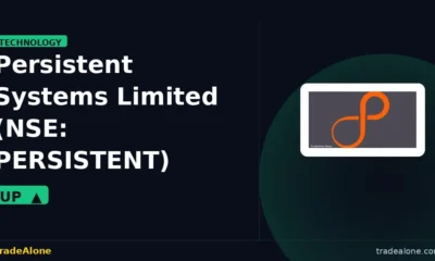 Persistent Systems Limited PERSISTENT gains 5% intraday