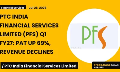 Ptc India Financial Services Limited PFS Q1 FY27 Results