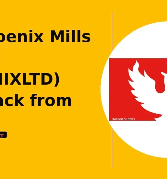 The Phoenix Mills Limited PHOENIXLTD pulls back from breakout highs
