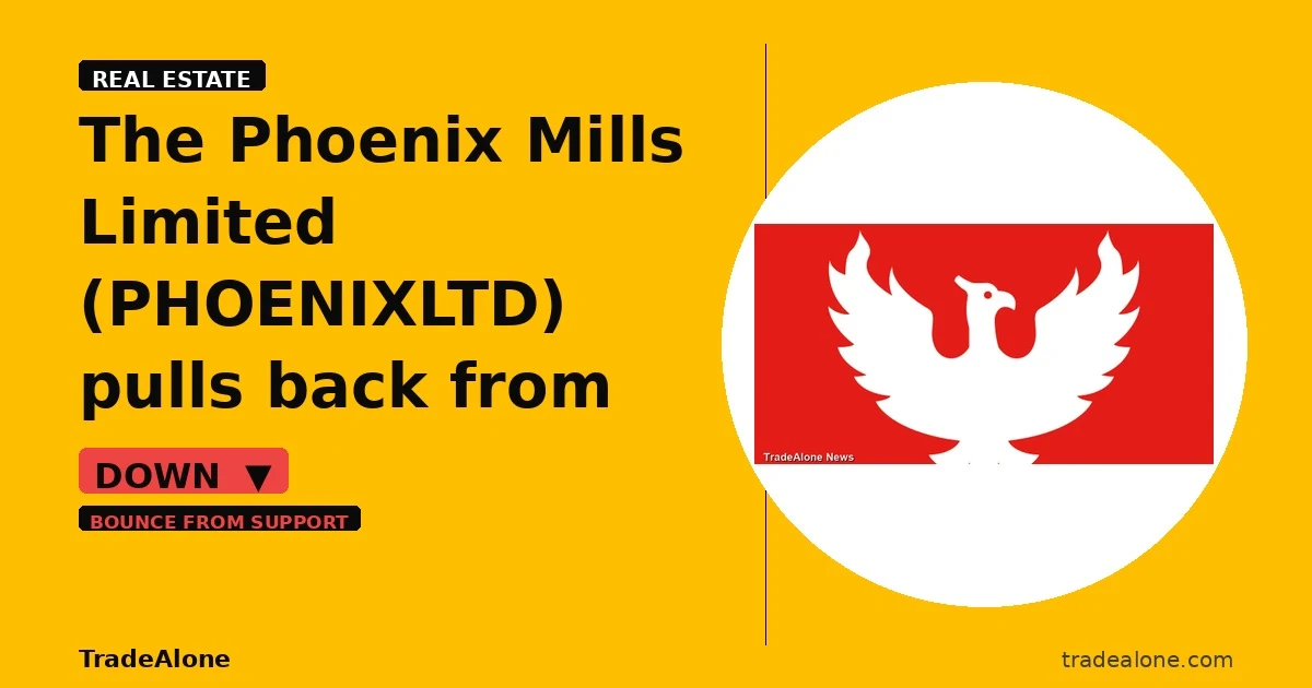 The Phoenix Mills Limited PHOENIXLTD pulls back from breakout highs