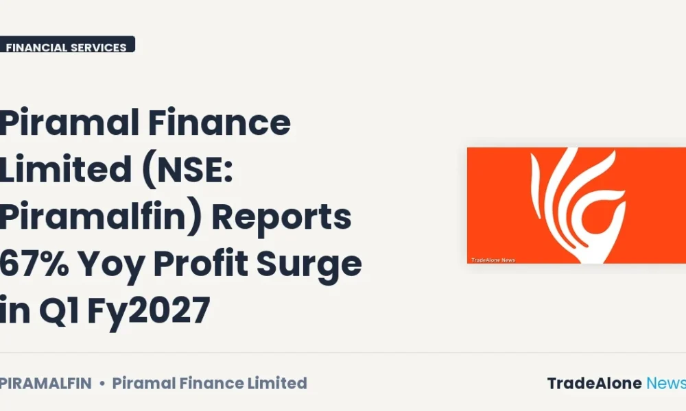 Piramal Finance Limited NSE Piramalfin Q1 FY27 Results