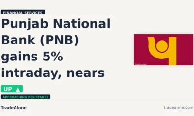 Punjab National Bank PNB gains 5% intraday
