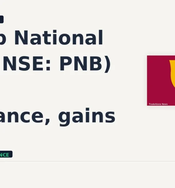 Punjab National Bank NSE PNB gains 5% intraday