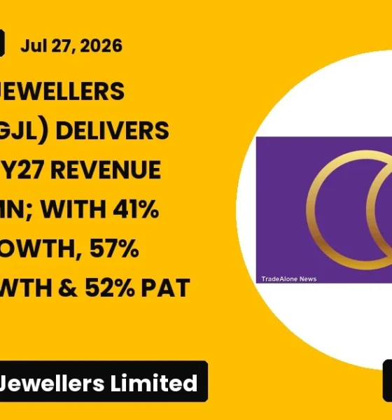 P N Gadgil Jewellers Limited PNGJL Q1 FY27 Revenue Growth